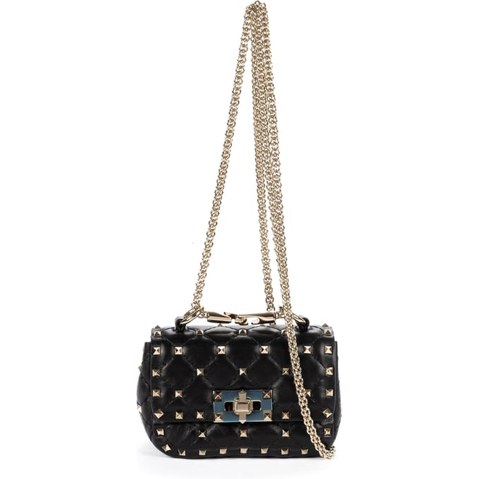 Mini Rockstud Spike Crossbody Mini  schoudertas