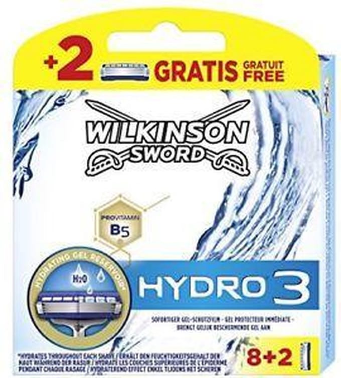 Wilkinson Hydro 3 8+2 scheermesjes