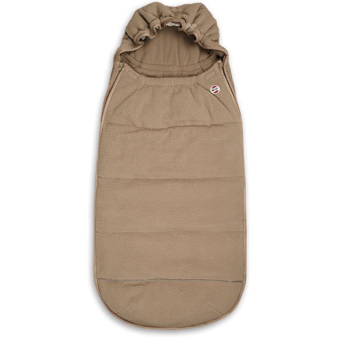Voetenzak Maxi Cosi - Warm teddy fleece - Ook voor kinderwagen - Beige
