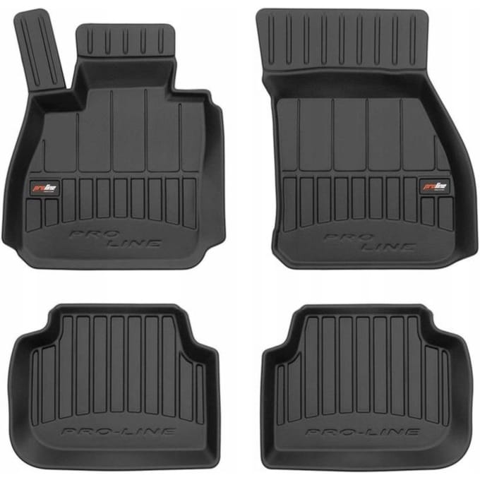 Frogum Proline - Automatten - MINI Cooper Clubman vanaf 2014 - 3D Design - Hoge Rand - Antislip