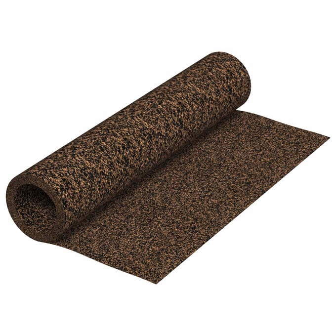 vidaXL - Kurkrol - Bruin - 100 - x - 500 - cm - Kurk - en - Rubber
