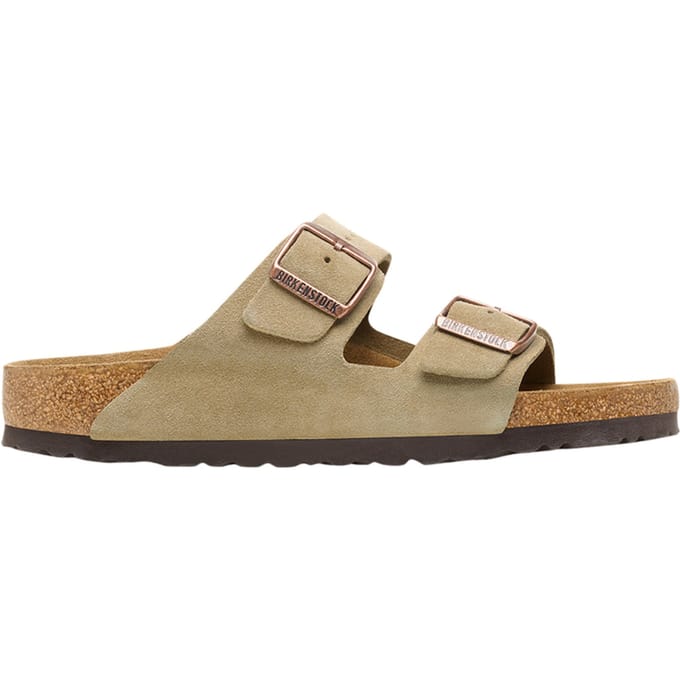 Birkenstock Arizona Suede Leather Bruin