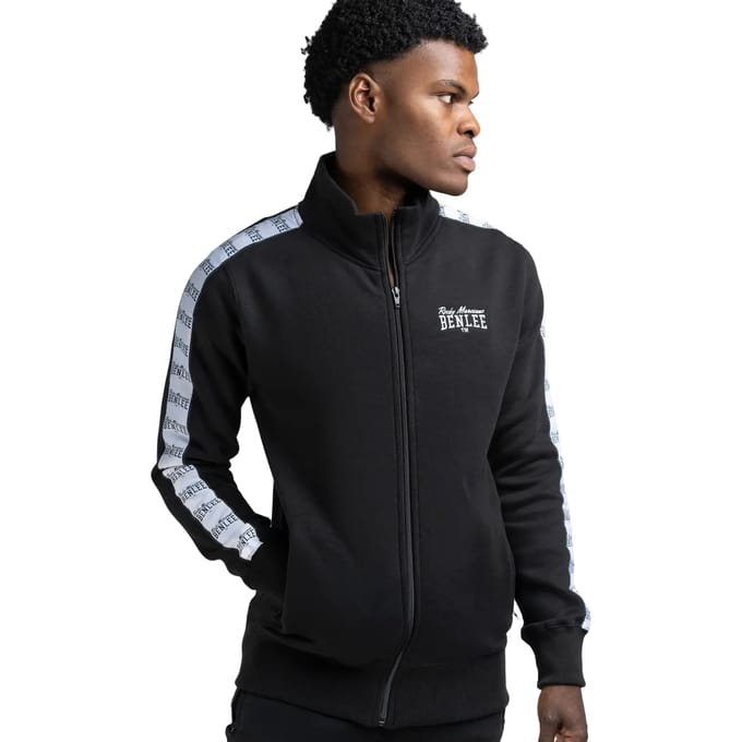Benlee Cuningham sweaterjack met ritssluiting, smalle pasvorm