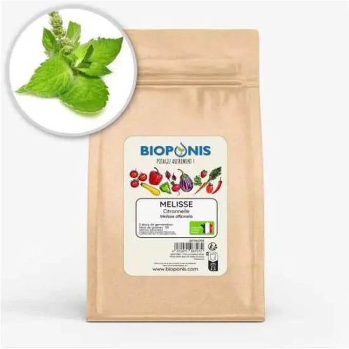 Voeding voor de moestuin Bioponis Mélisse Citronnelle (x5)