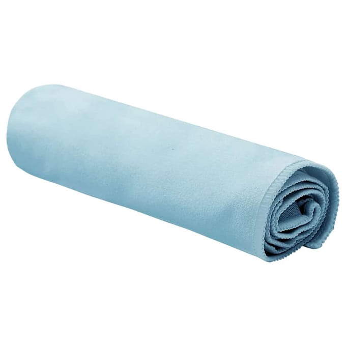 vidaXL - Sporthanddoeken - 2 - st - Blauw - 50 - x - 30 - cm - Polyester - en - polyamide