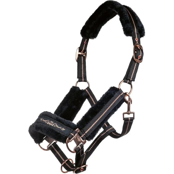 Halster voor paarden HKM Rosegold