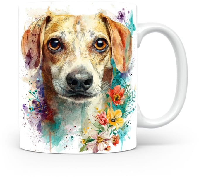 Beker Finse Lopende Hond