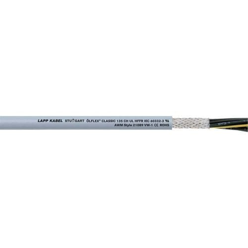LAPP ÖLFLEX® CLASSIC 135 CH Stuurstroomkabel 5 G 1.5 mm² Grijs 1123311/100 100 m