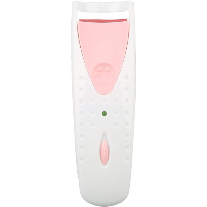 Recourbe-cils chauffant, feuille de silicone sensible à la température, poignée incurvée et portable white