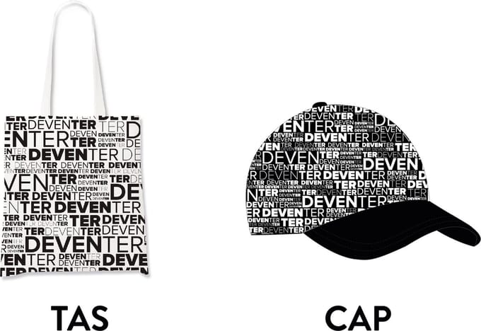 Deventer pet & tote bag - Voordeelpakket - Souvenirs Nederland