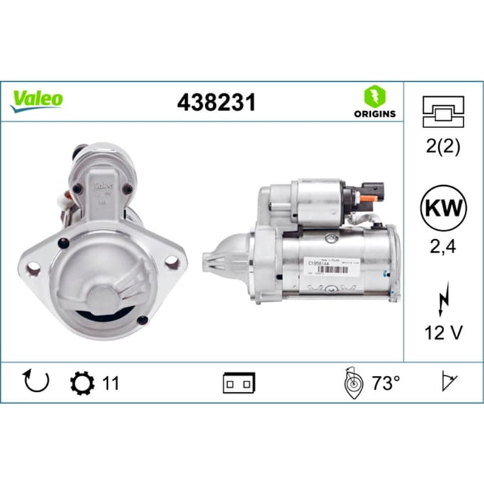 Starter VALEO ORIGINS NEW VALEO 438231