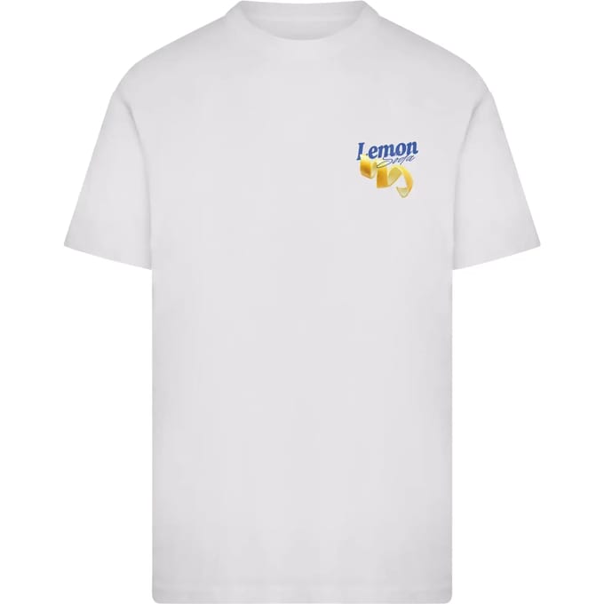 Mister Tee - Lemon Soda Heren Tshirt - M - Wit