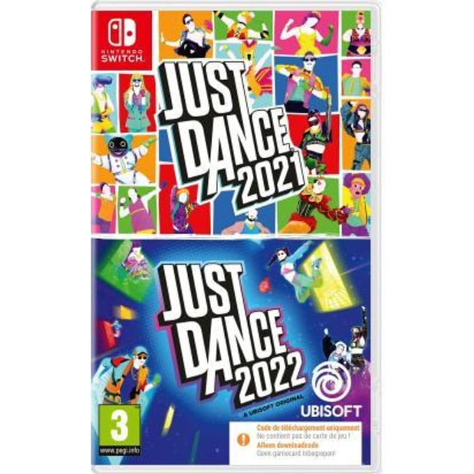 Nintendo Switch Switch Just Dance 2021 & 2022 Bundel (Code in a Box) Games