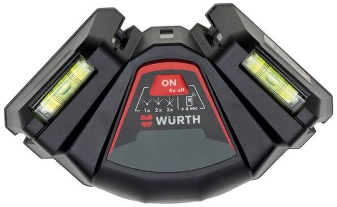 Würth tegellaser FLL 13 4 laserlijnen 40meter