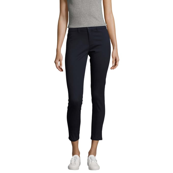 SOLS Dames/dames Jules Chino Broek (Franse marine)