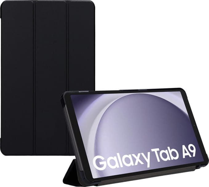 Mobiparts Tablet Stand Case geschikt voor geschikt voor Samsung Galaxy Tab A9/A11 - Zwart (Bulk)