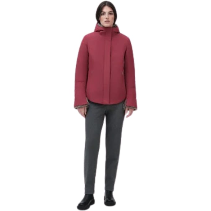 Vrouwenjas Suns Roberta Fur Blueberry