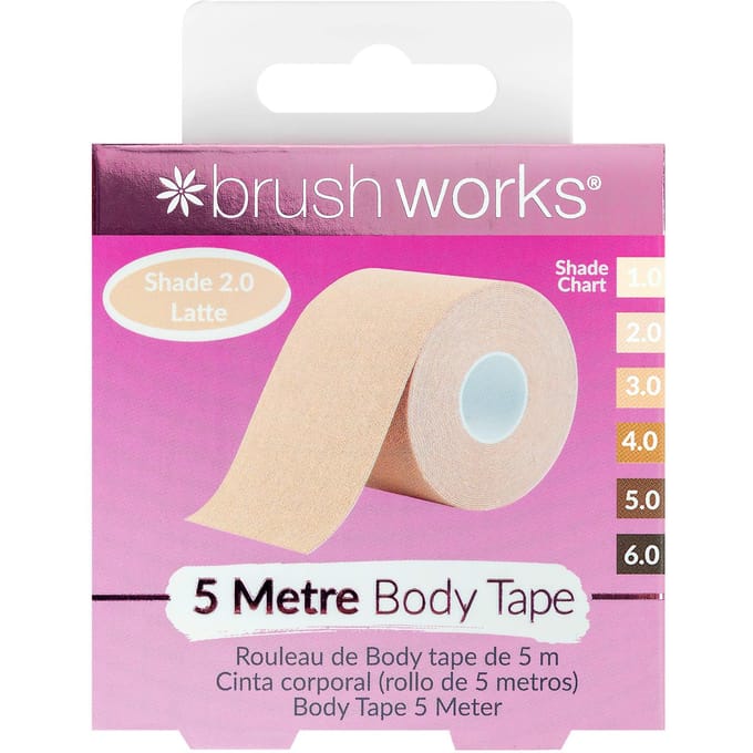 brushworks Brushworks Body Tape 2.0 Latte 1 st
