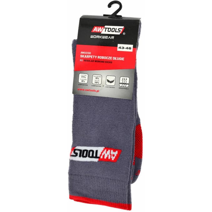 Awtools - Draagbare Werksokken - Lang - Comfortabele Pasvorm - Ademende Materialen