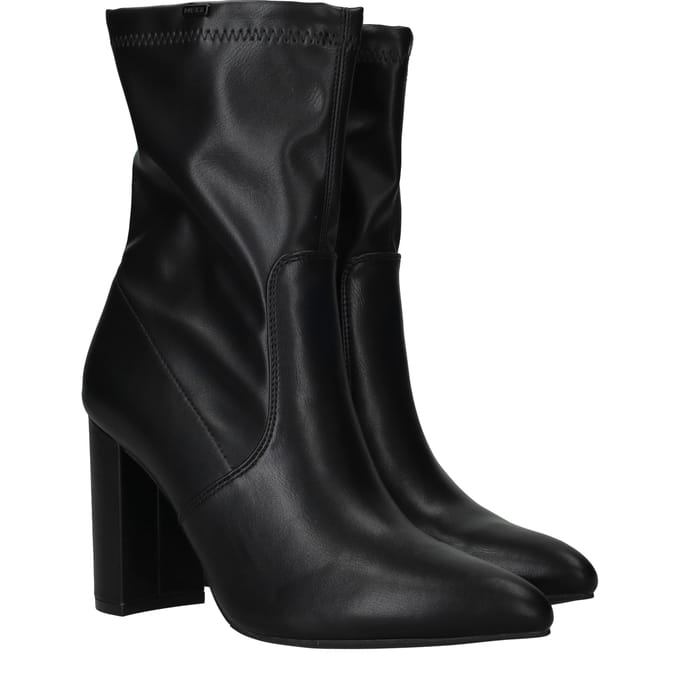Mexx Sanna Indy Enkellaarsjes - Dames - Zwart - Maat:37