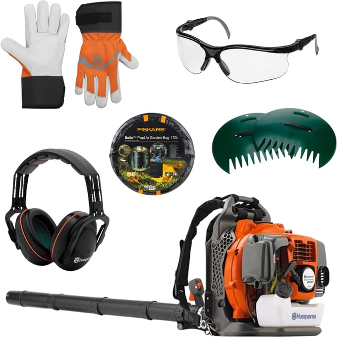 Husqvarna 350Bt Bladblazer Actie