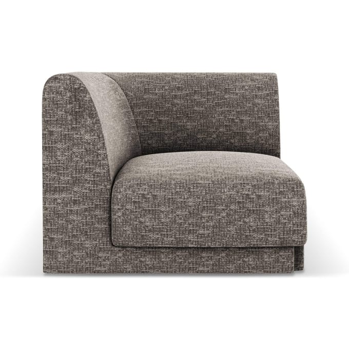 Modulair hoekelement Miley chenille | Micadoni Limited Edition