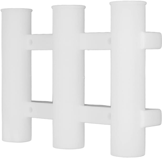 Dailygoods - Hengelhouder met 3 Tubes - Multifunctionele ABS voor Vissersboot