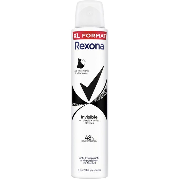 Rexona FW Invisible Black Spray 200ml