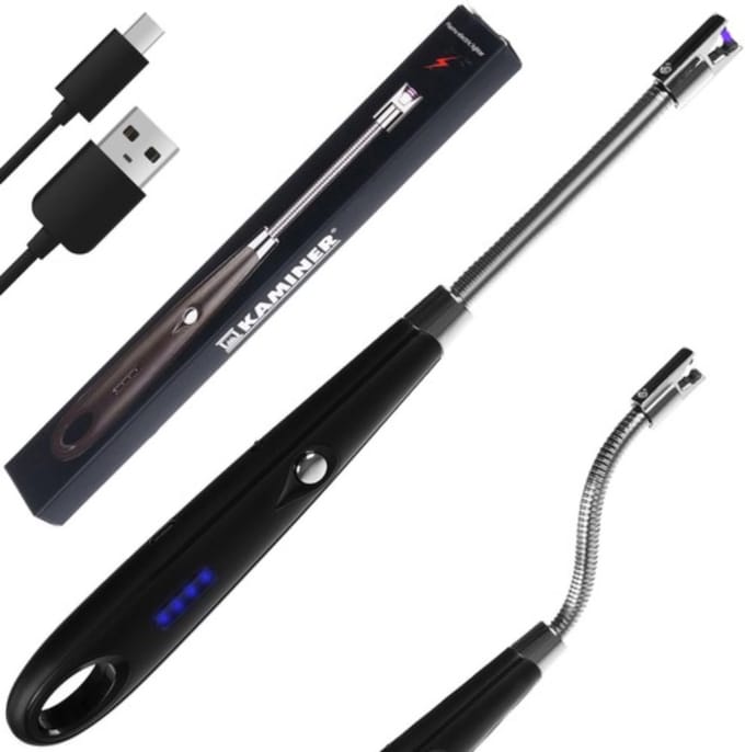 Kaminer USB Plasma-aansteker - Uw Duurzame Oplossing voor Elke Aansteekuitdaging