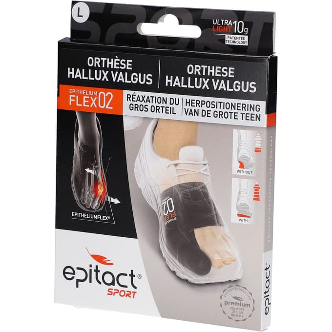 Epitact® Sport Orthese Hallux Valgus Large 1 Verband(en)