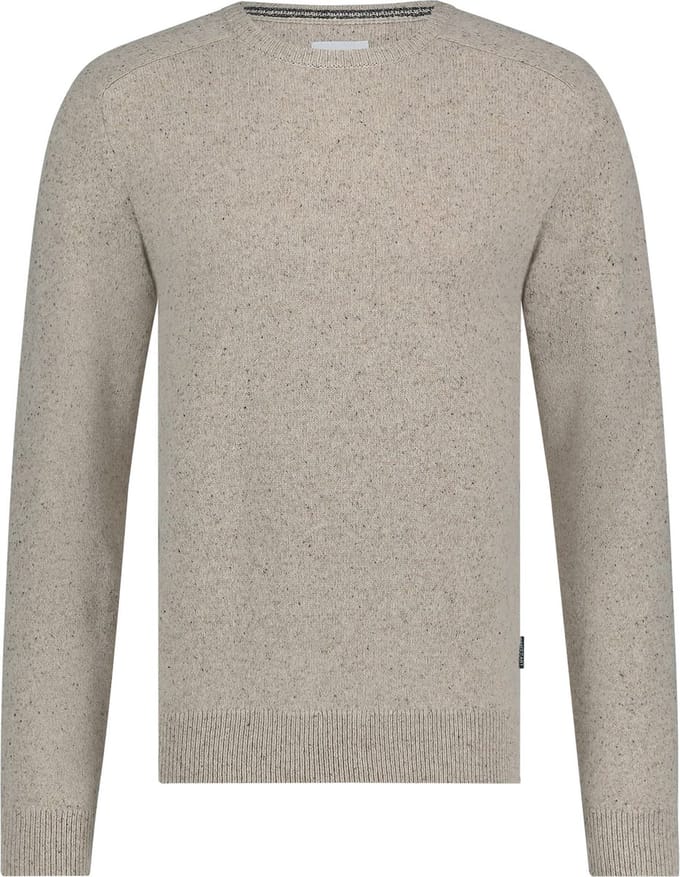 State Of Art Trui Donegal Melange Beige - Maat XL - Heren - Pullovers
