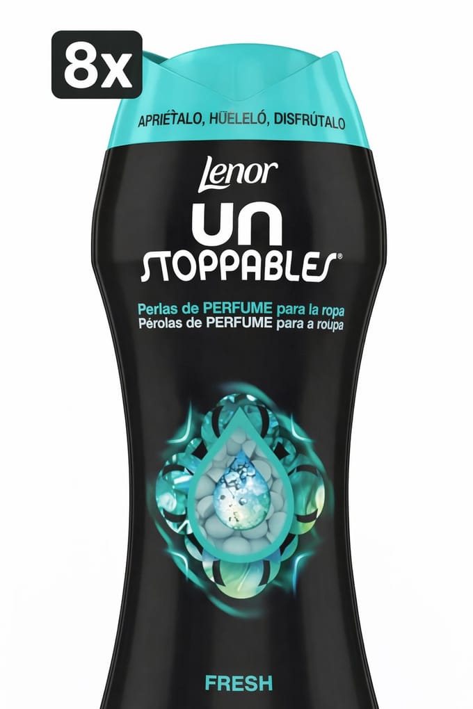 (8x) Geconcentreerde wasverzachter Unstoppables Fresh Lenor (210 g)