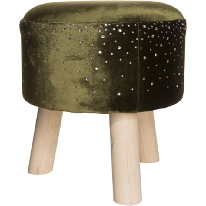 Cosy & Trendy Krukje Strass Groen