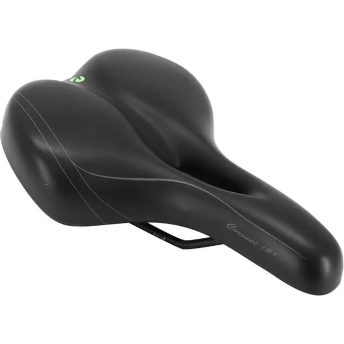 Comfortzadel met dubbele dichtheid en centraal gat Newton City Fluidynamic