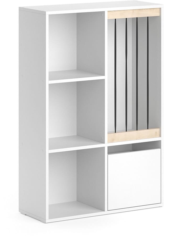 Vicco Luigi Kinderboekenkast – 29.2 x 107.8 cm Wit