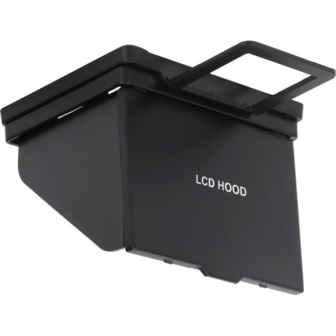 Stofdicht Digitale Camera Schermbeschermer Zonlicht Kap Schild Afdekking voor Nikon D5 black
