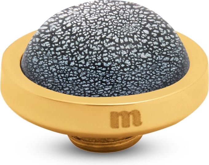 Melano Vivid Shimmer Steentje Grey | Goud