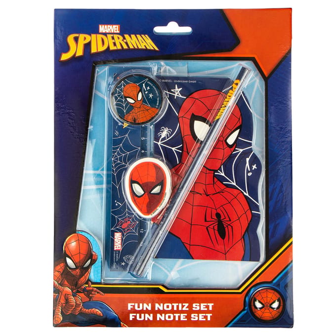 Spiderman Fun Schrijfwarenset 5 Delig