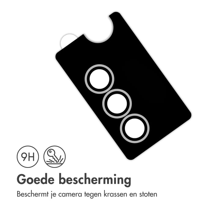 imoshion Camera Lens Protector - Geschikt voor Samsung Galaxy S25 - 2 Pack - Silver Shadow