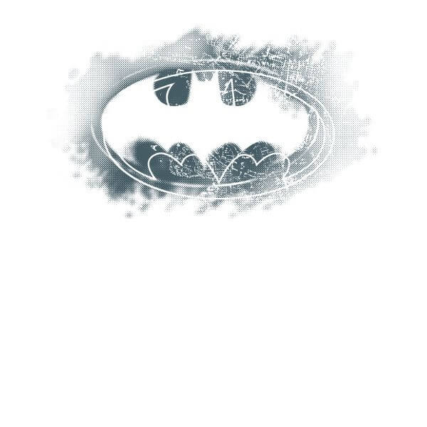 DC Comics Batman Spray Logo Dames T-shirt - Wit - XS