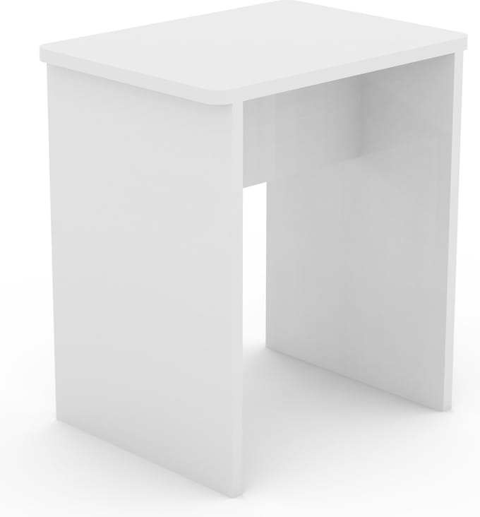 Houten kruk kubus voetensteun bijzettafel Esal