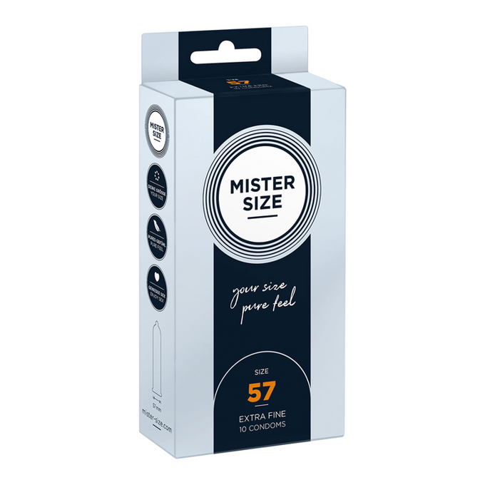 Mister Size Condooms 57 mm (10 Stuks)