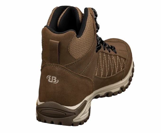 Brütting wandelschoenen Mount Kandu High met Comfortex - Bruin
