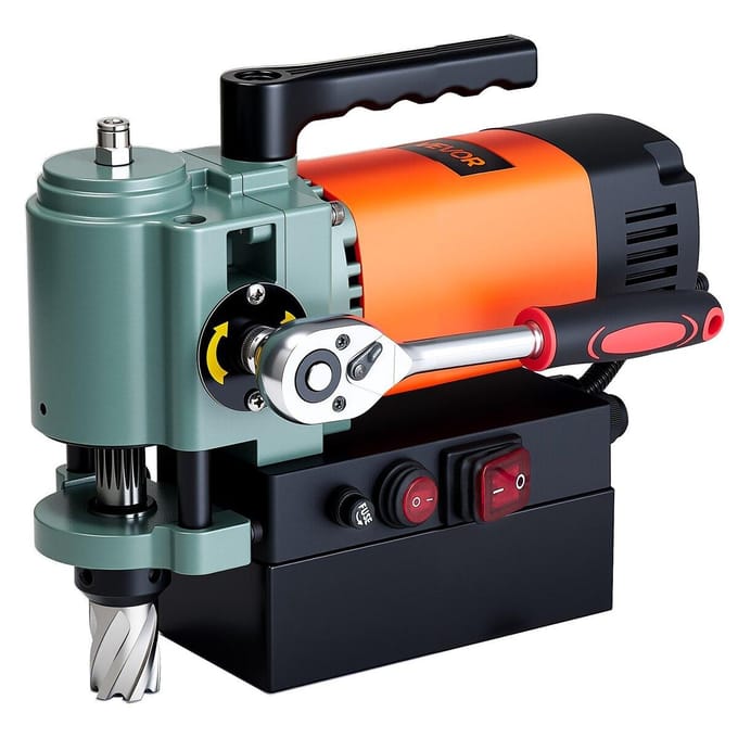 Pointeuse magnétique à profil bas Mag Drill Press 1300 W Diamètre de perçage 35 mm
