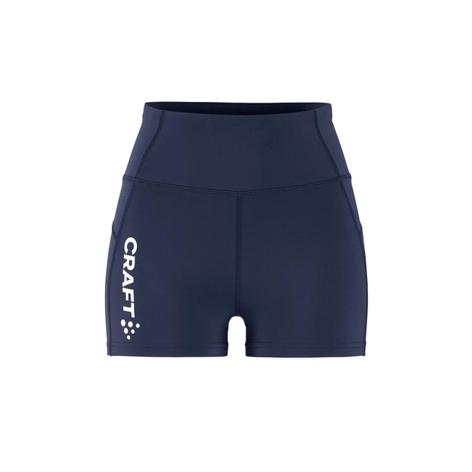 Craft Rush 2.0 Hotpants Dames - Marine | Maat: XS