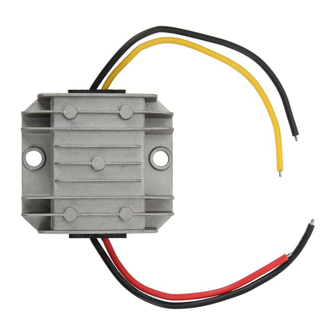 DC Buck Module met Kabel IP67 Waterdicht Spanningsomzetter Transformator Module 60V naar 12V 3A gray