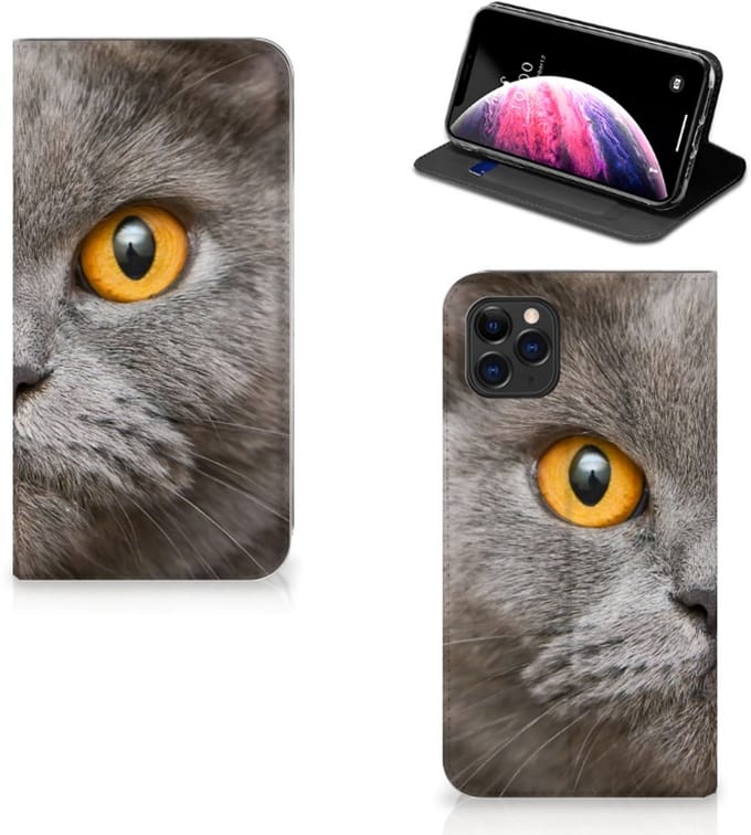 Hoesje maken Apple iPhone 11 Pro Max Britse Korthaar