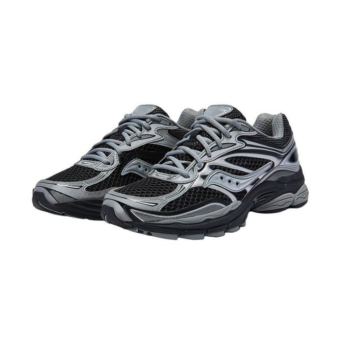 Saucony Progrid Omni 9 Sneakers Heren - Zwart - Maat 40.5 - Mesh/Synthetisch