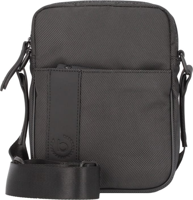 bugatti Schoudertas Domani Crossbody Bag Anthracite Antraciet
