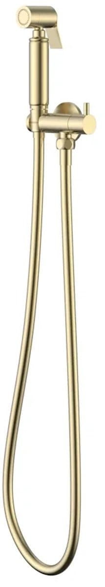 DutchLine - Bidet Knijp Handdoucheset – Geborsteld messing Goud